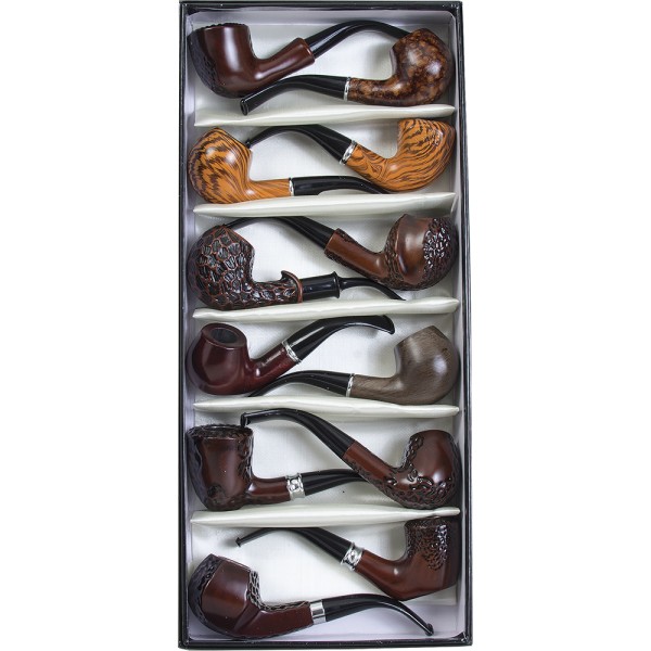 Mix Wooden Pipe 12CT (FP10)