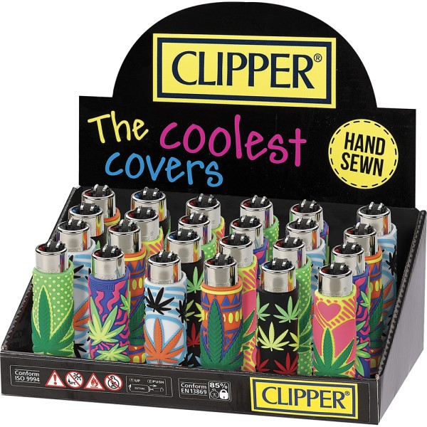 Clipper Pop Leaf Lighter 30CT (CL59-30)