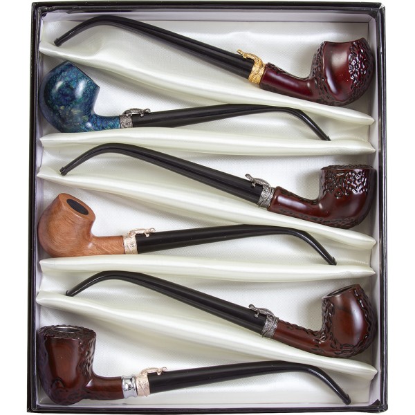 Fujima Mix Wooden Pipe (FP11) 6CT