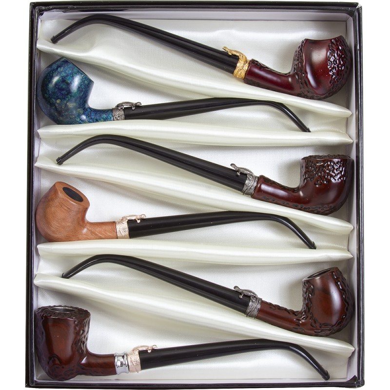 Fujima Mix Wooden Pipe (FP13) 6CT