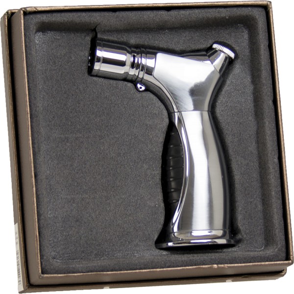 Fujima Micro 3-Torch Flame Lighter Chrome