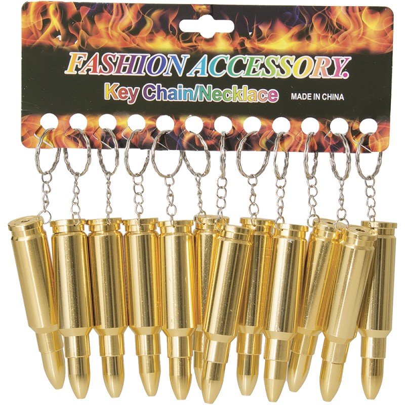 12ct. Bullet Key Chain Pipe (PK18)