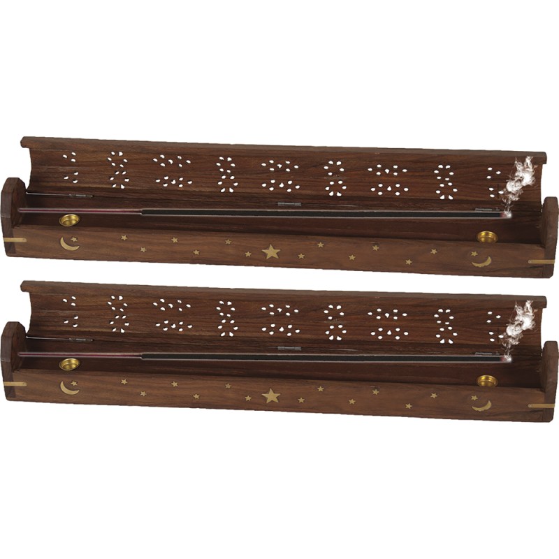 Incense Holder W/ Compartment (Large) 2CT