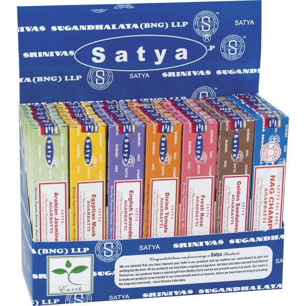 Satya Asst Incesnse Pre-Pack 42PK (IS42B)