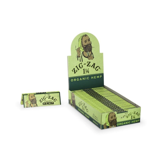 Zig Zag Organic Hemp 1 1/4 Rolling Papers 24PK
