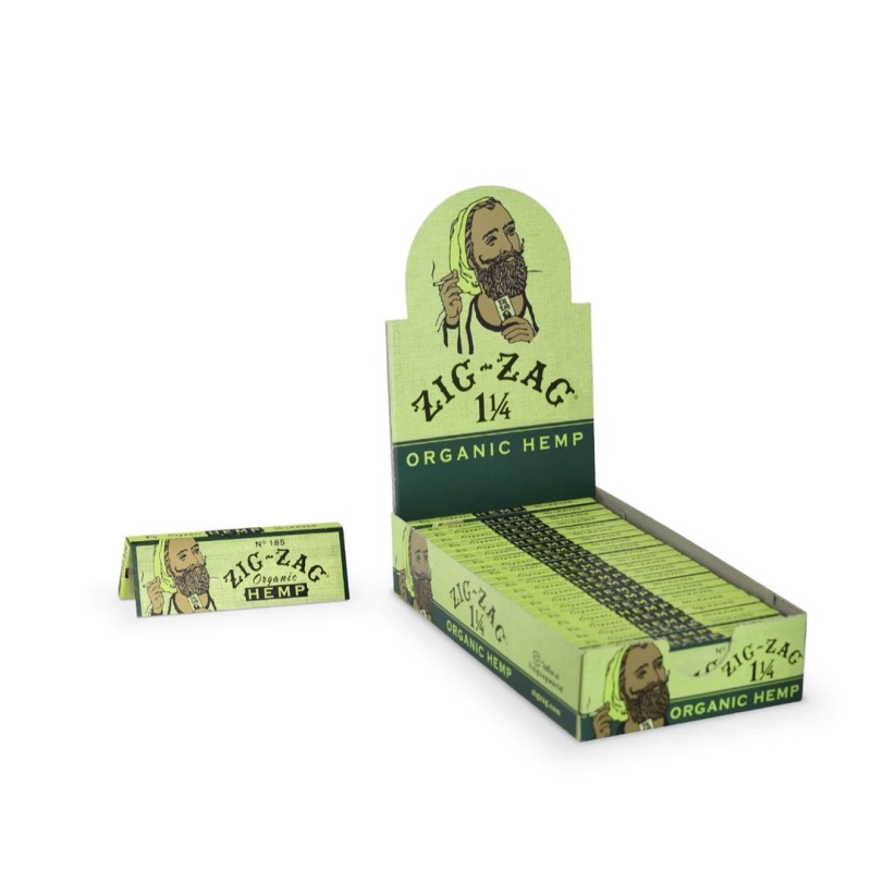 Zig Zag Organic Hemp 1 1/4 Rolling Papers 24PK