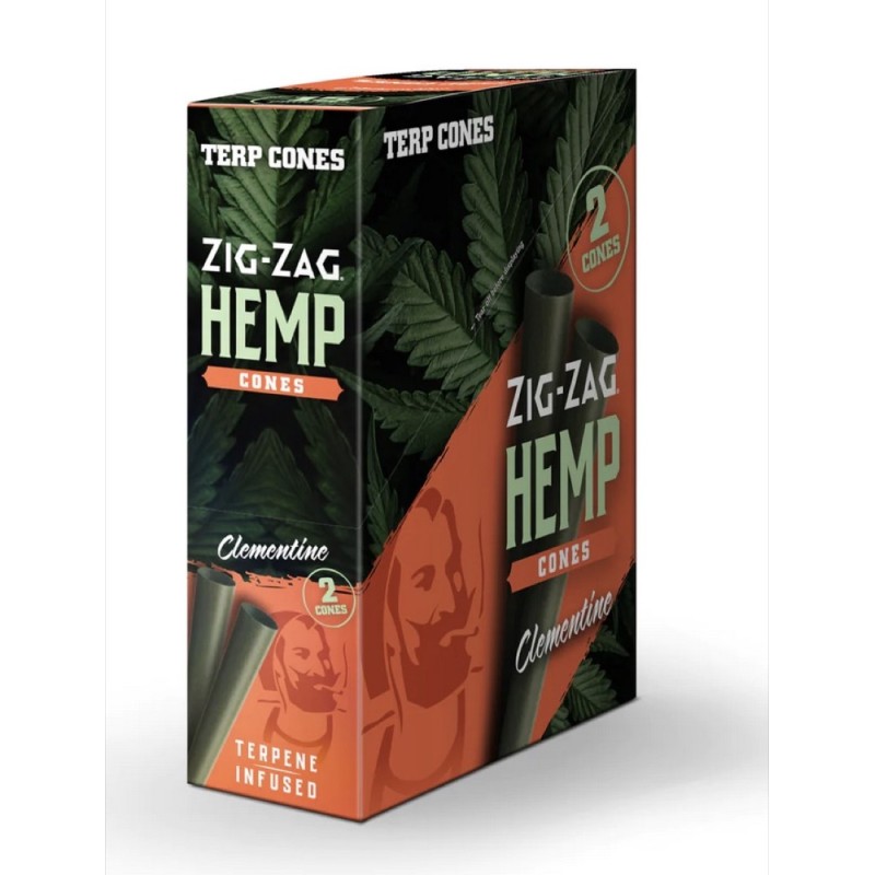 Zig Zag Terpene Hemp Cones Clementine