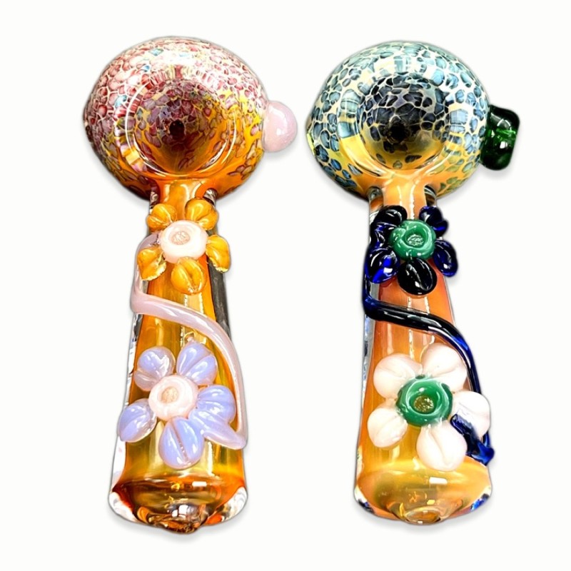 MP990 Flower Art 5IN Heavy Hand Pipe