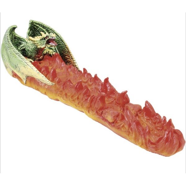 Green Dragon Volcano Incense Burner (IB92)