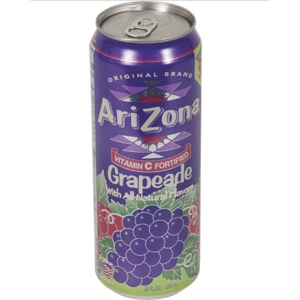 Arizona Grapeade Safe Can 22OZ