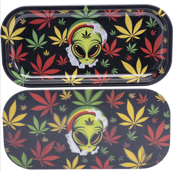 Rolling Tray W/ Magnetic 3D W/ LID (MRT1) 6CT