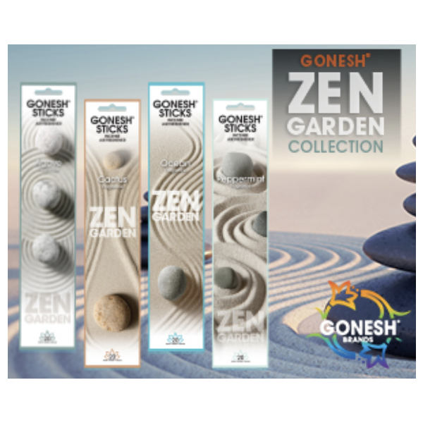 Gonesh Stick Zen 4PK of 20 Incense