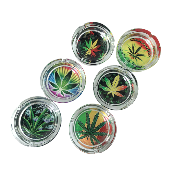 Glass Ashtray N101-1 6CT