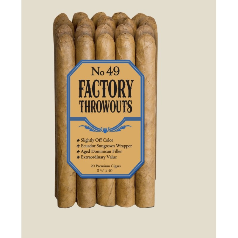 Factory Throwouts No. 49 20/BX