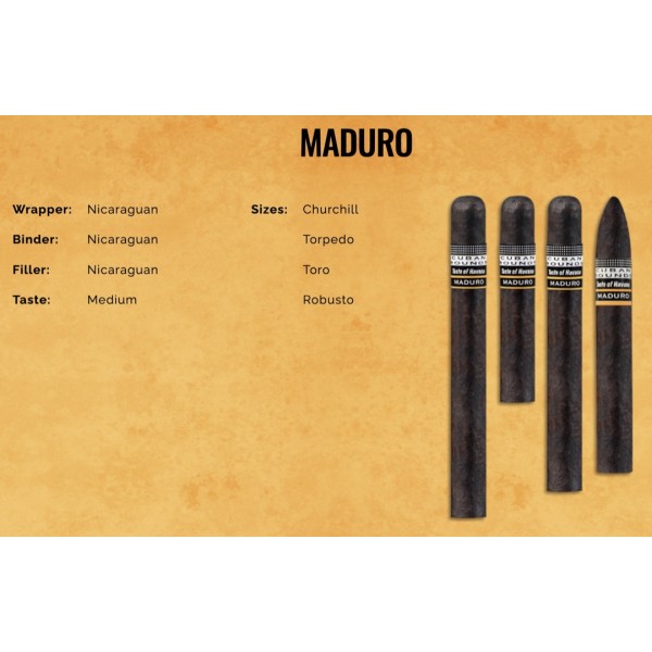 Cuban Rounds Toro Maduro 20/B