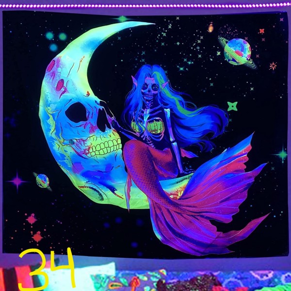 Glow In The Dark Tapestry 150*130CM