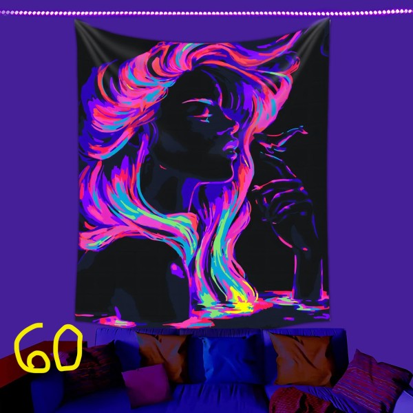 Glow In The Dark Tapestry 150*130CM