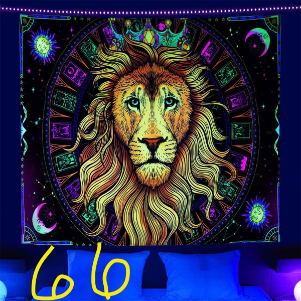 Glow In The Dark Tapestry 150*130CM