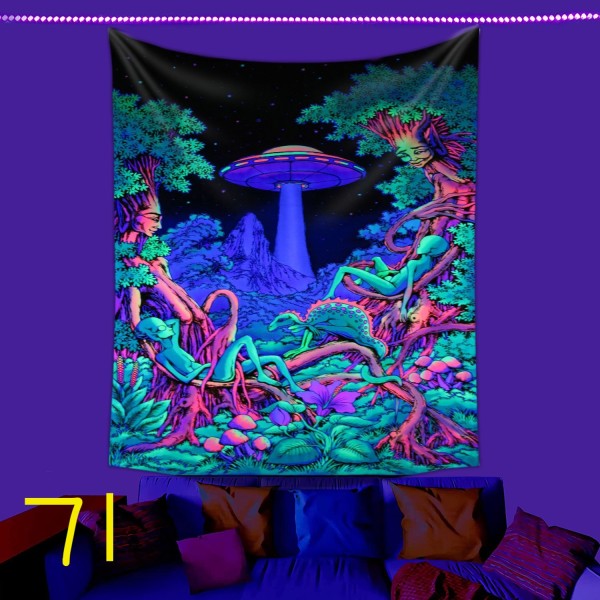 Glow In The Dark Tapestry 150*130CM