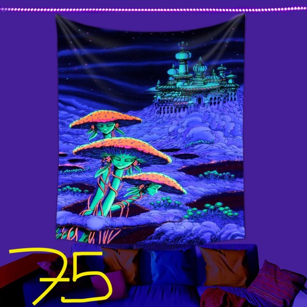 Glow In The Dark Tapestry 150*130CM