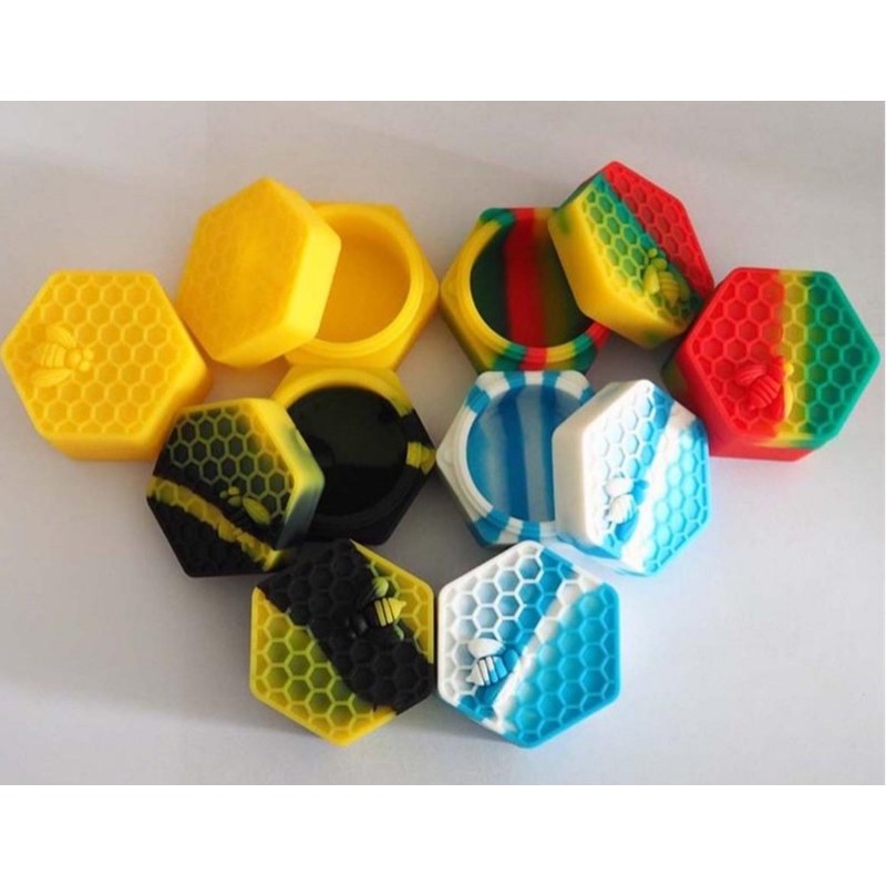 Silicone Container 25 ML Hexagon