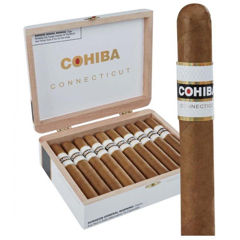 Cohiba Connecticut Robusto Tubo Cigar 20/BX