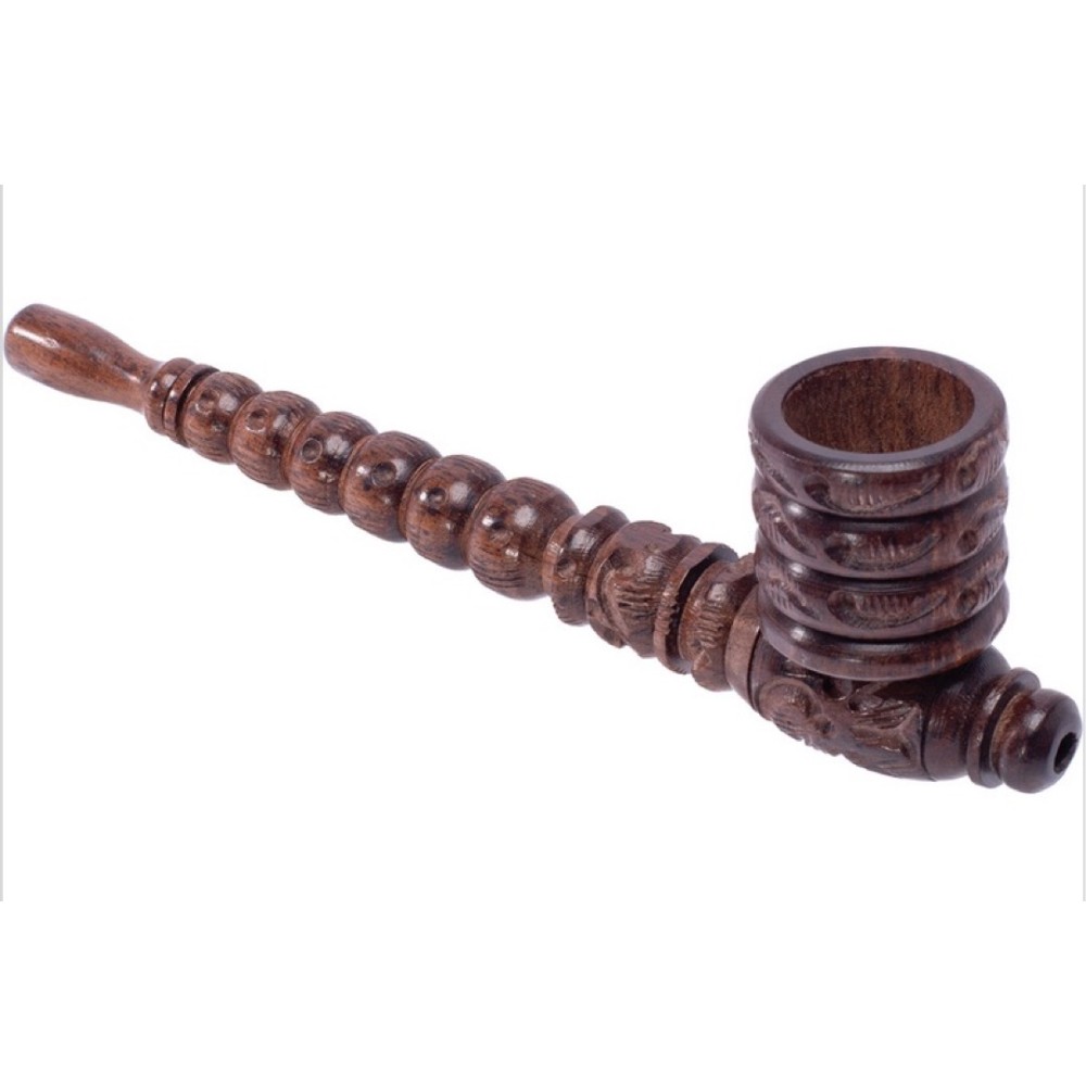 Carved Wooden Pipe (CWP28)