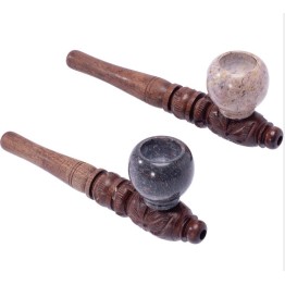 Carved Wooden Pipe (CWP27)