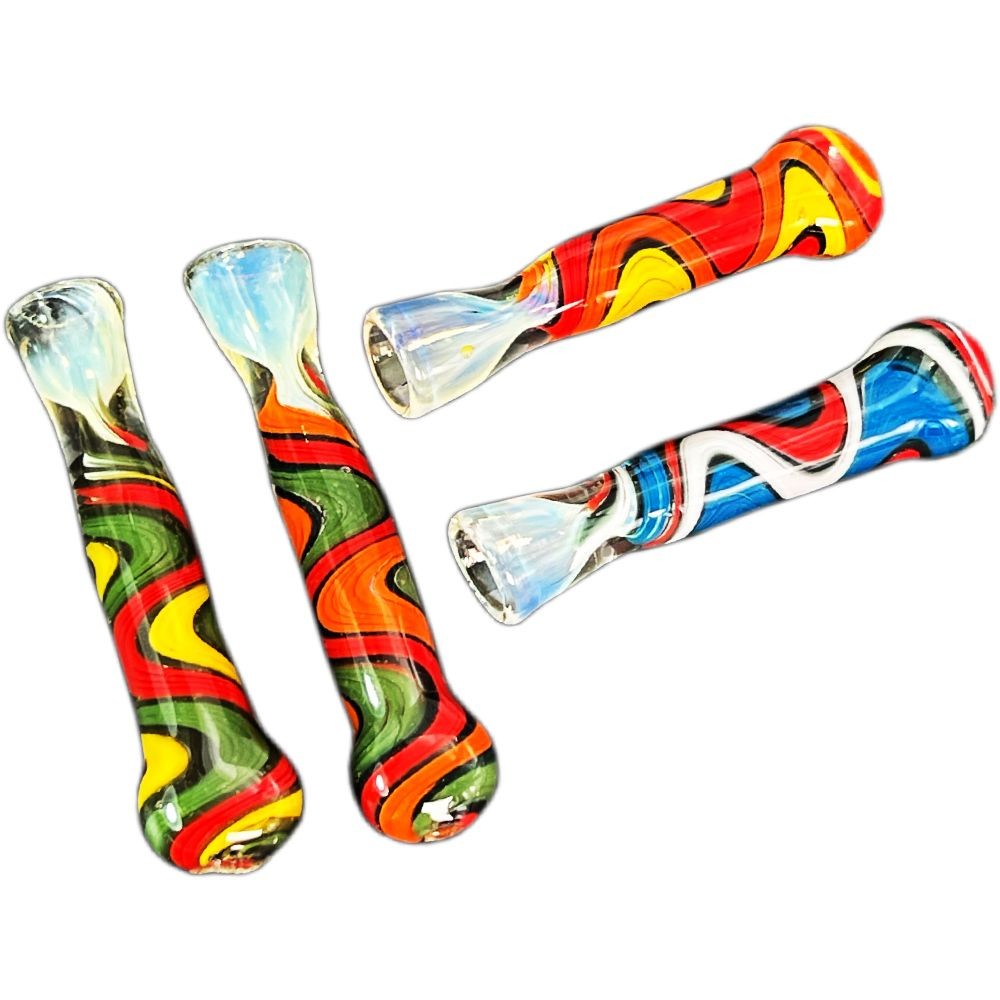 Glass Chillum KKR-2594