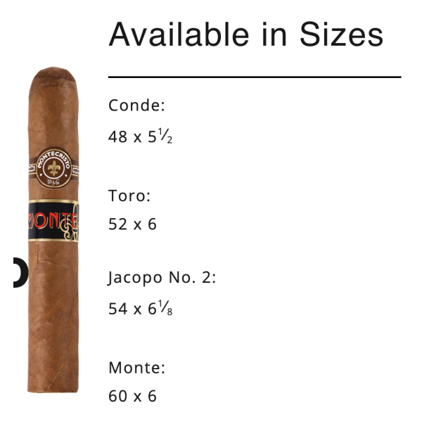 Monte By Montecristo Toro 16/BX