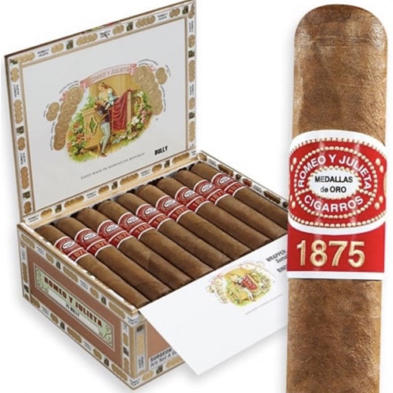 Romeo Y Julieta 1875 Deluxe No.2 Glass Tube 10/Box