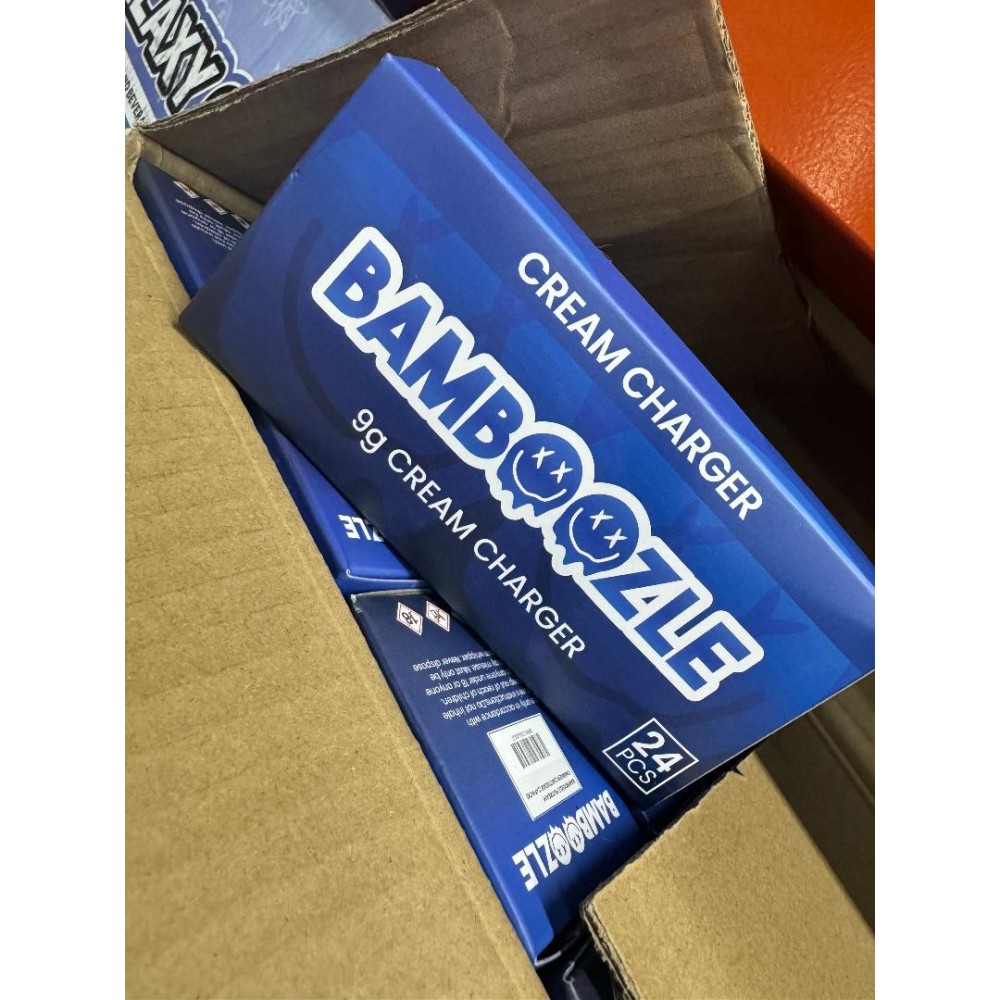 Bamboozle Cream Chargers 9G 24PK