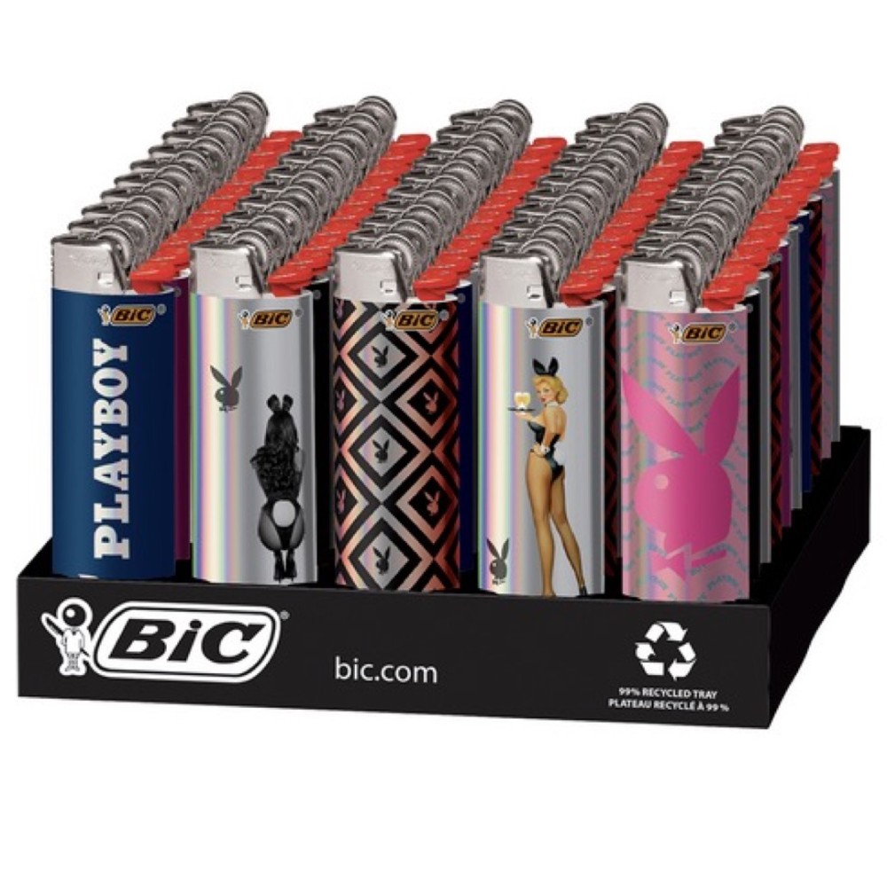 BIC Play Boy Lighters 50CT