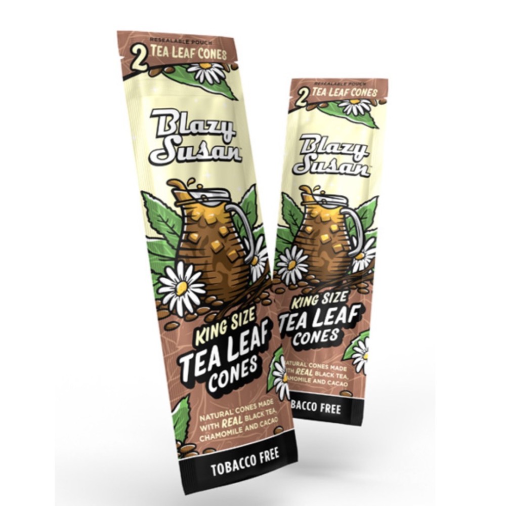 Blazy Susan Cones Tea Leaf 2PK/10PCH