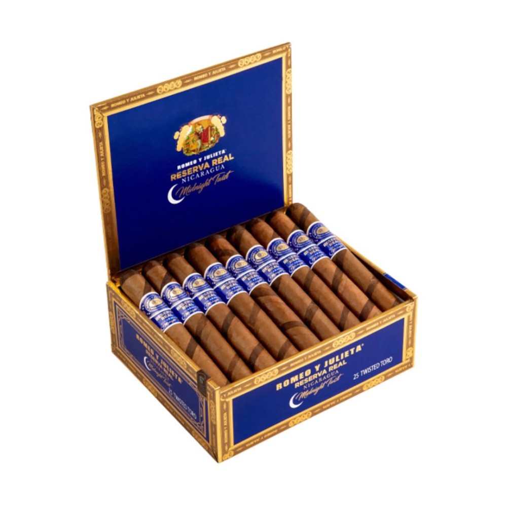 Romeo Y Julieta Reserva Real NIC Midnight Twisted Love Store 25/BX