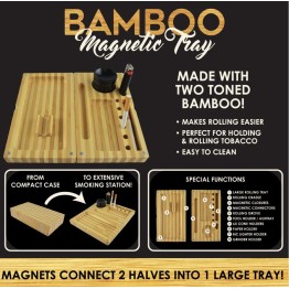 Bamboo Magnetic Tray 4CT (21917)