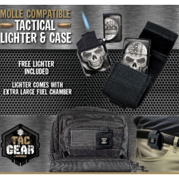 Tactical Lighter W/ Case 12CT (23833)