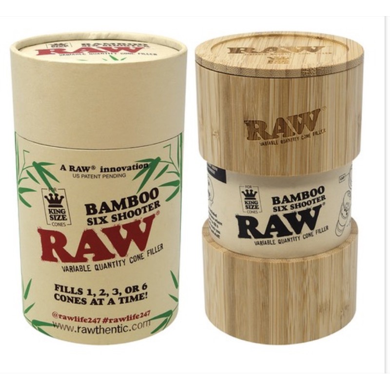 Raw Bamboo Six Shooter 1 1/4