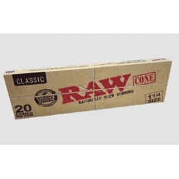 Raw Classic PreRoll Cone 1 1/4 20/12PK 84MM/24MM