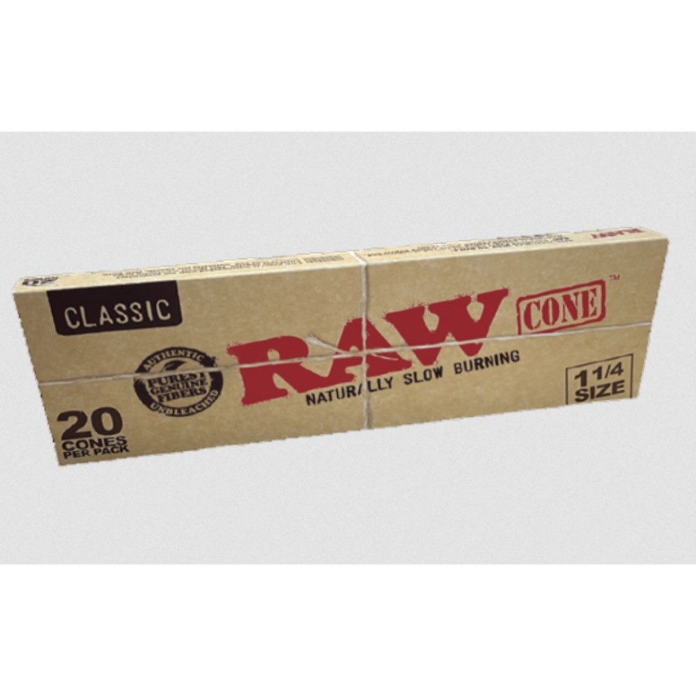 Raw Classic PreRoll Cone 1 1/4 20/12PK 84MM/24MM