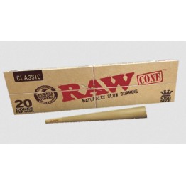 Raw Class PreRoll Cone KS 20CT/12 Display