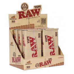 Raw Pre-Rolled 100Tins - 6PK