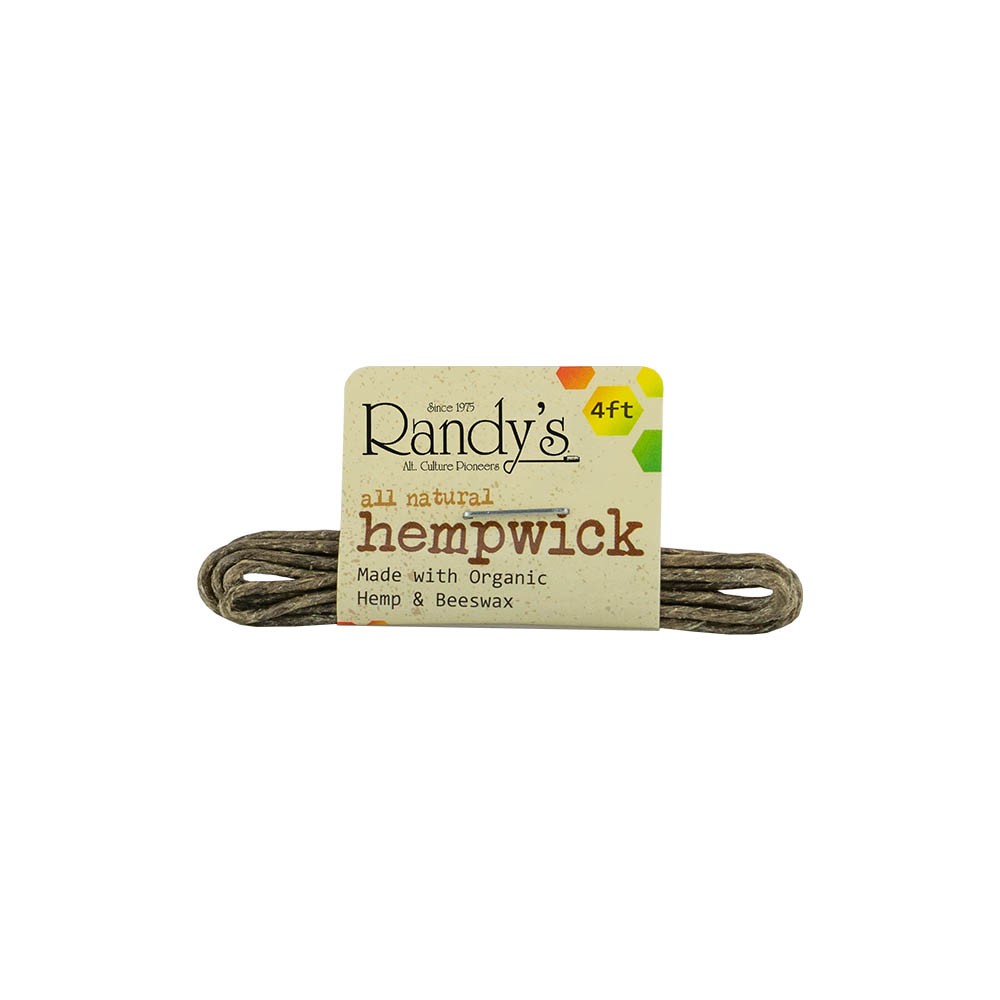 Randy's Roots Hemp Wick 4Feet