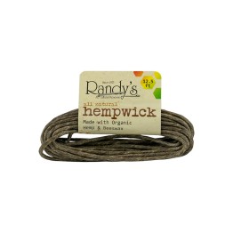 Randy's Roots Hemp Wick 12.5 Feet