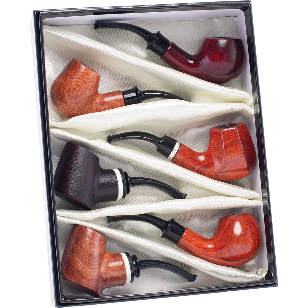 Fujima Mix Wooden Pipe (FP17) 6CT