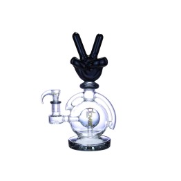 Glass PEACE HAND WP (WPD-413)