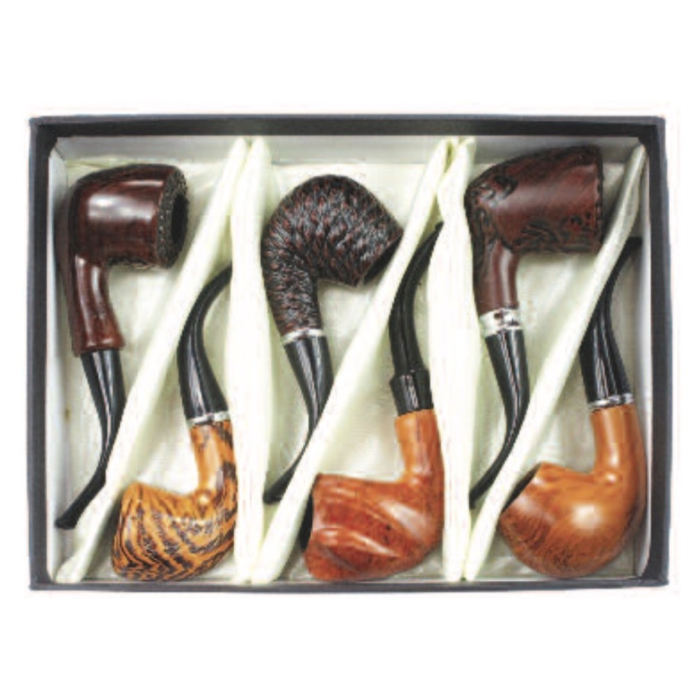 Nirvana Wooden Look Mix Pipes 6CT (GS30358)