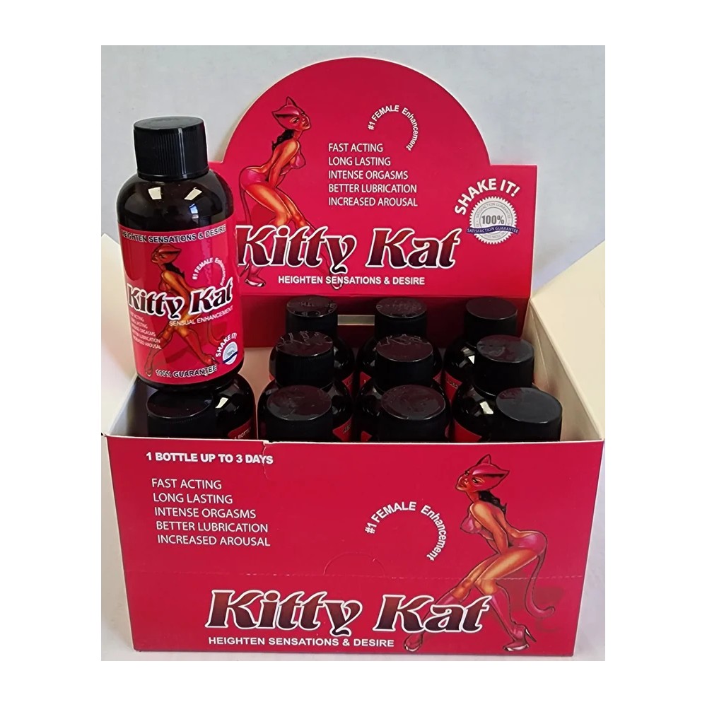 Kitty Kat Shots 12pk Woman Enhancement