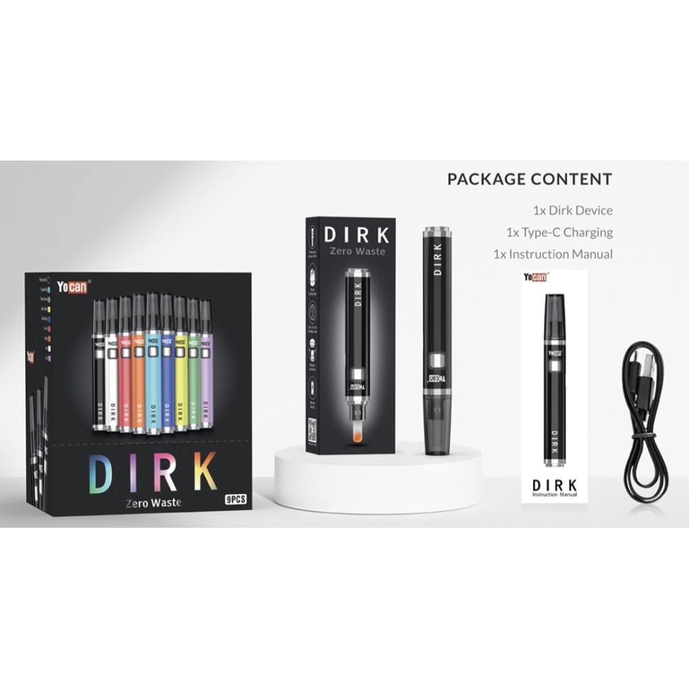 Yocan Dirk Batteries 9PK