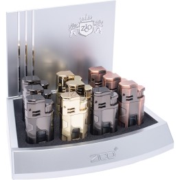 Zico ZD-95 Triple Flame Torch Lighter 10PK